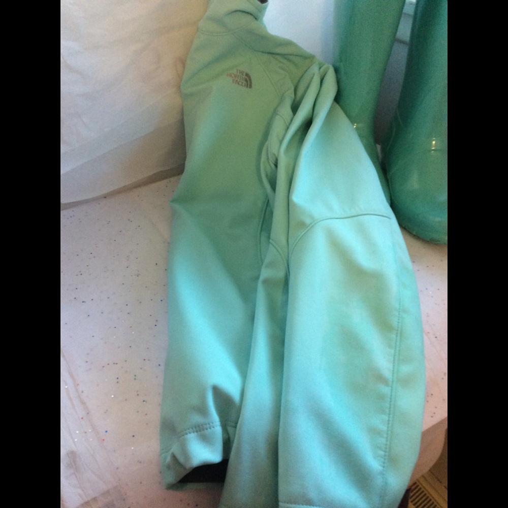 North face jacket Tiffany Blue - Picture 6 of 7